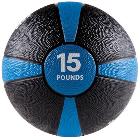GOFIT(R) GOFGFMB15 15LB MEDICINE BALL BLUE